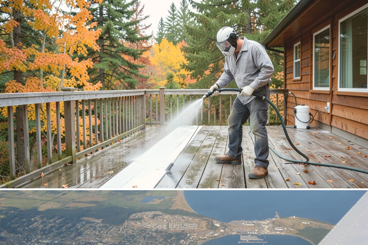 Storm Window Cleaning in Oak Harbor, Island County, WA - Clean storm windows in fall as you prepare them for their protective role through winter.