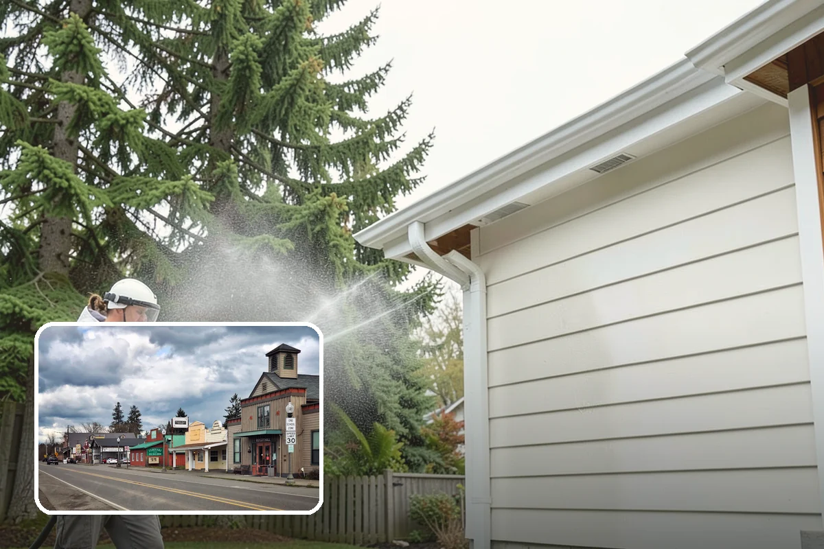 Storm Window Cleaning in Roy, Pierce County, WA - Cleans both the storm panel and the primary glass