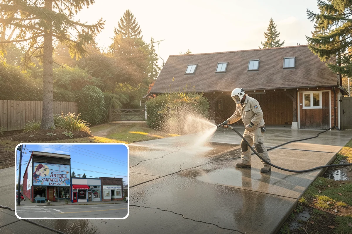 Storm Window Cleaning in Ruston, Pierce County, WA - Cleans both the storm panel and the primary glass