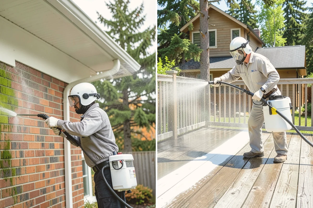 Storm Window Cleaning in Sammamish, King County, WA - Remove or open the storm panel for access