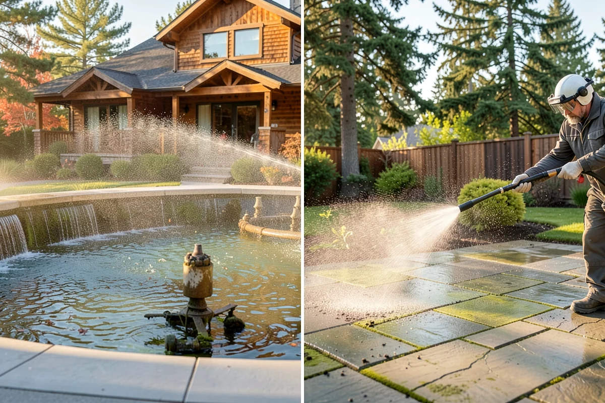 Storm Window Cleaning in SeaTac, King County, WA - Remove or open the storm panel for access