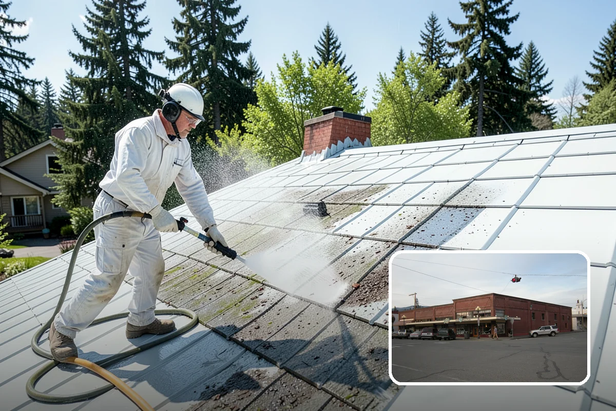 Storm Window Cleaning in Sedro-Woolley, Skagit County, WA - Cleans both the storm panel and the primary glass