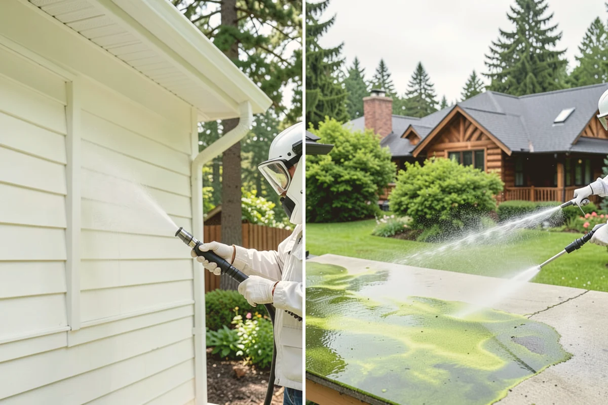 Storm Window Cleaning in Snohomish, Snohomish County, WA - Remove or open the storm panel for access