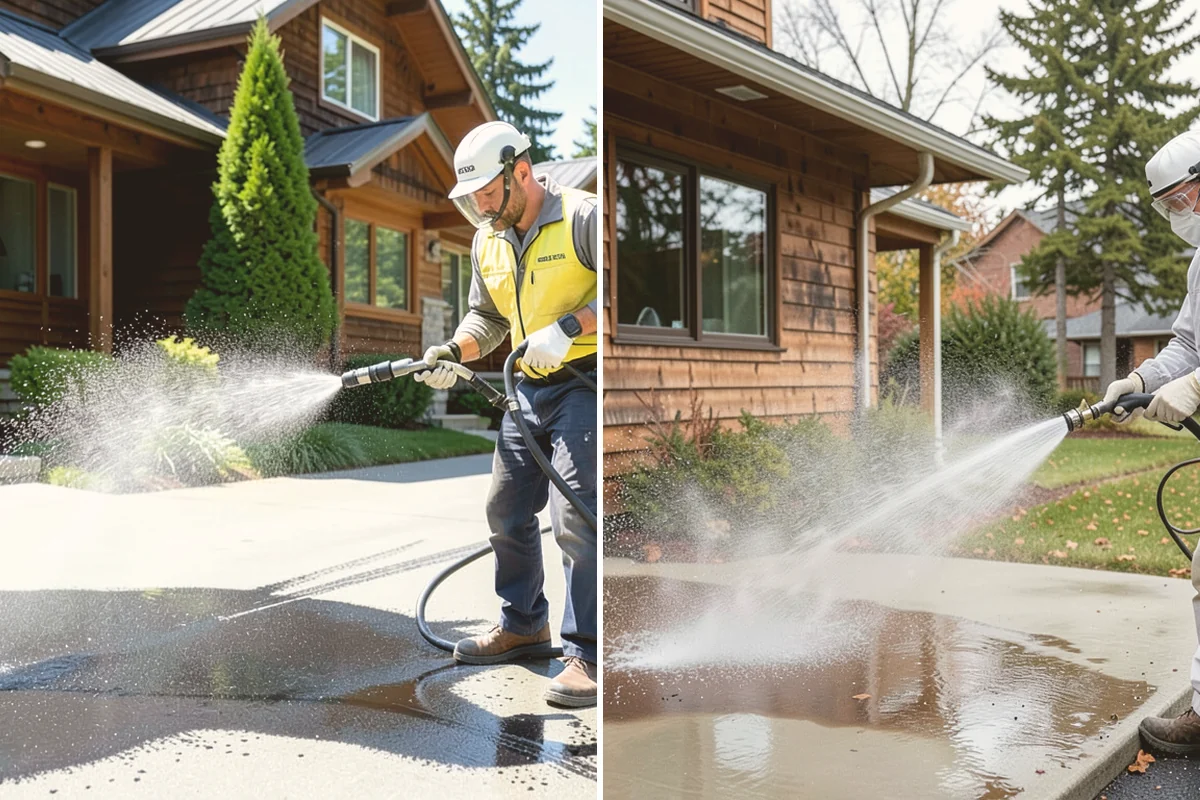 Storm Window Cleaning in Stanwood, Snohomish County, WA - Remove or open the storm panel for access