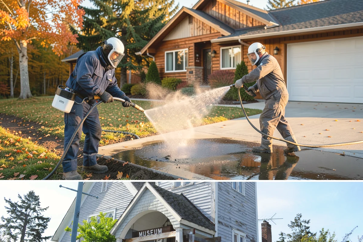 Storm Window Cleaning in Steilacoom, Pierce County, WA - Clean storm windows in fall as you prepare them for their protective role through winter.