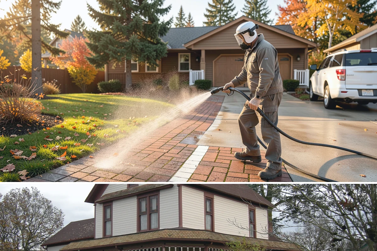 Storm Window Cleaning in Sumner, Pierce County, WA - Clean storm windows in fall as you prepare them for their protective role through winter.