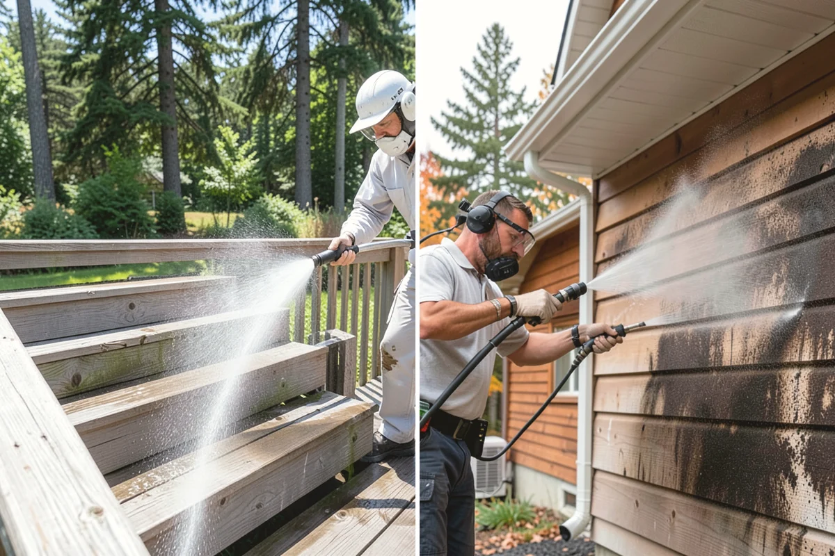 Storm Window Cleaning in Tukwila, King County, WA - Remove or open the storm panel for access