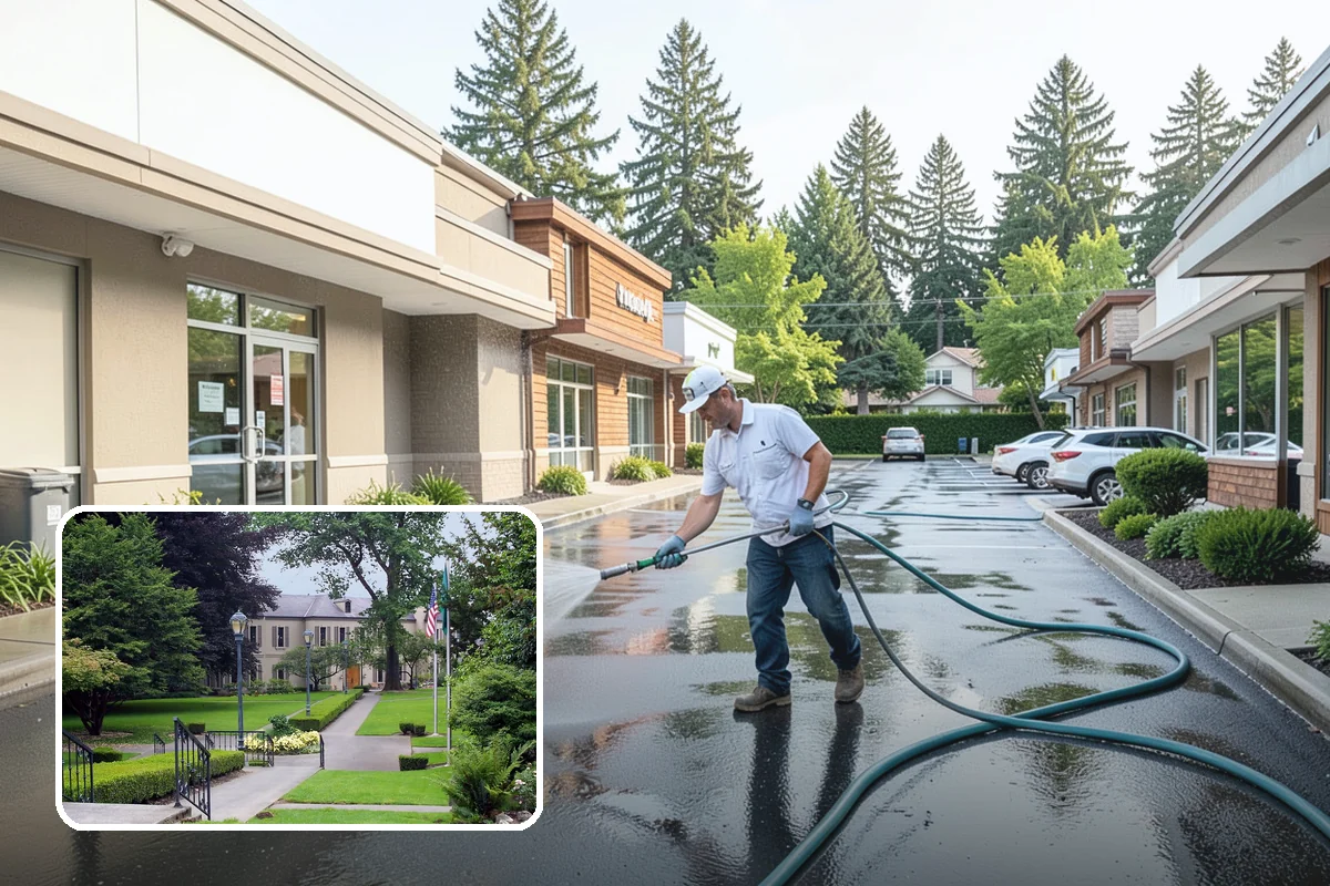 Storm Window Cleaning in Woodinville, King County, WA - Cleans both the storm panel and the primary glass