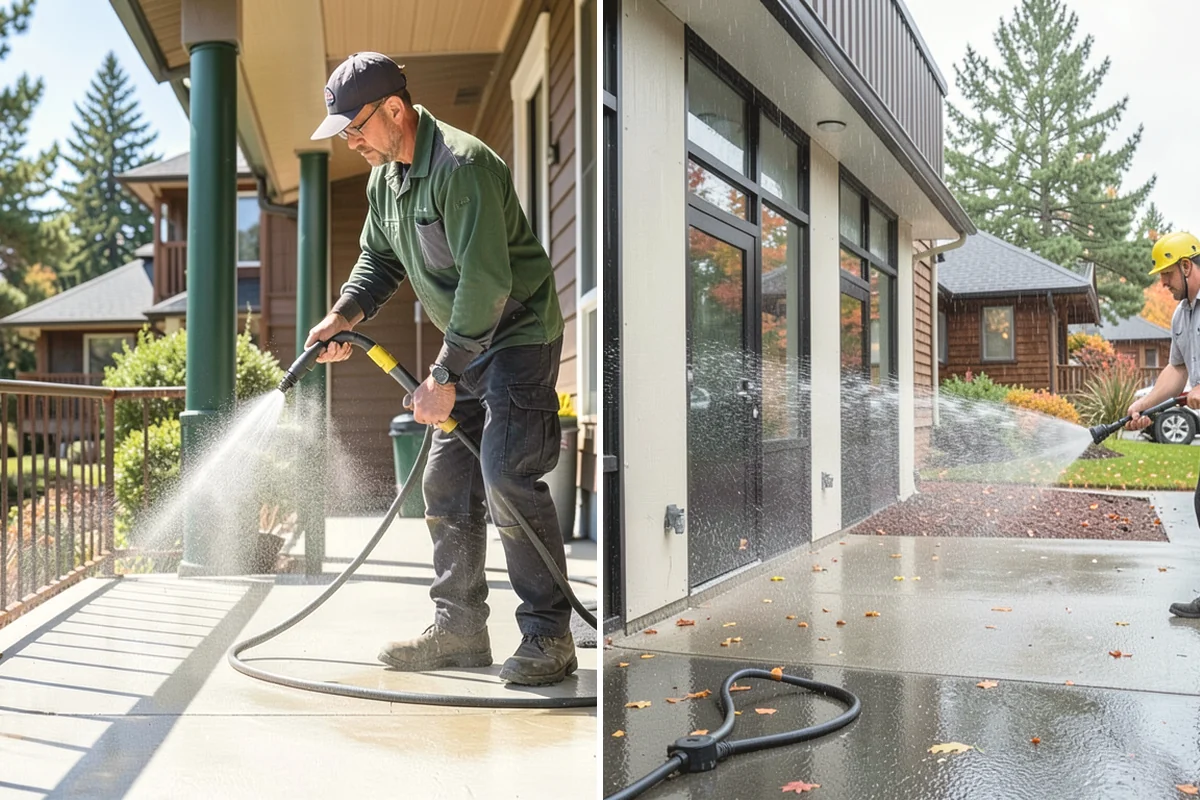 Strip Mall Cleaning in Anacortes, Skagit County, WA - Schedule around store hours and tenant deliveries