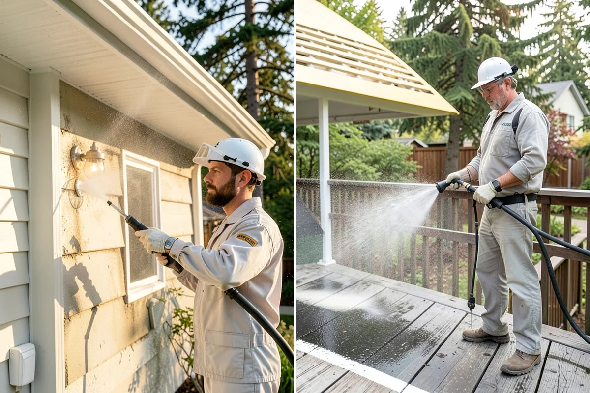 Strip Mall Cleaning in Arlington, Snohomish County, WA - Schedule around store hours and tenant deliveries