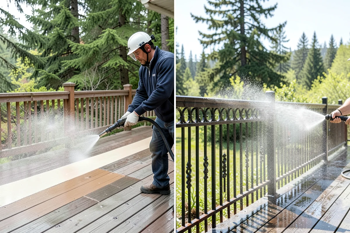 Strip Mall Cleaning in Concrete, Skagit County, WA - Schedule around store hours and tenant deliveries