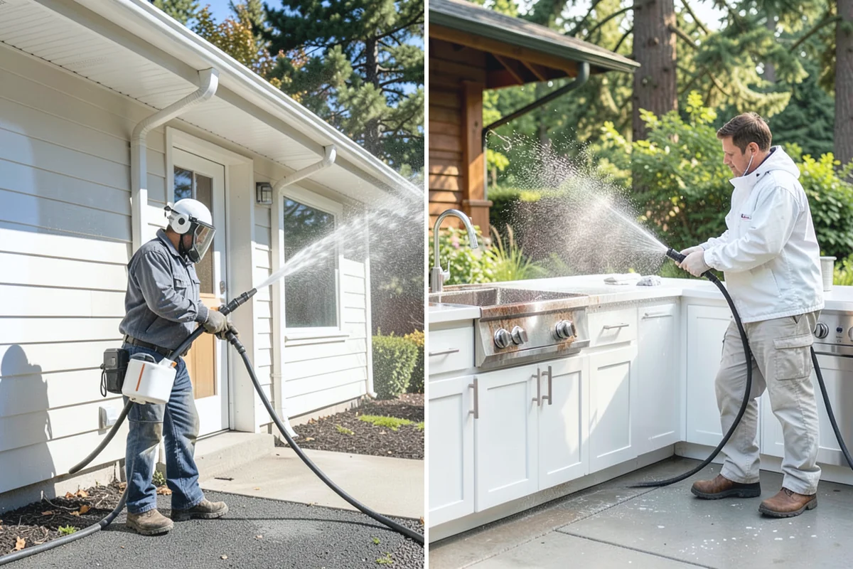 Strip Mall Cleaning in Coupeville, Island County, WA - Schedule around store hours and tenant deliveries