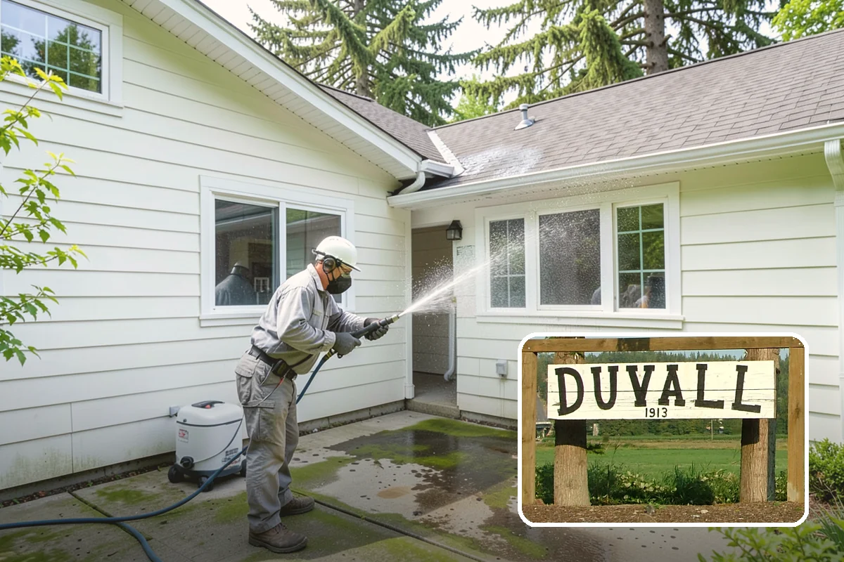 Strip Mall Cleaning in Duvall, King County, WA - Unifies the storefront run under one clean, consistent look