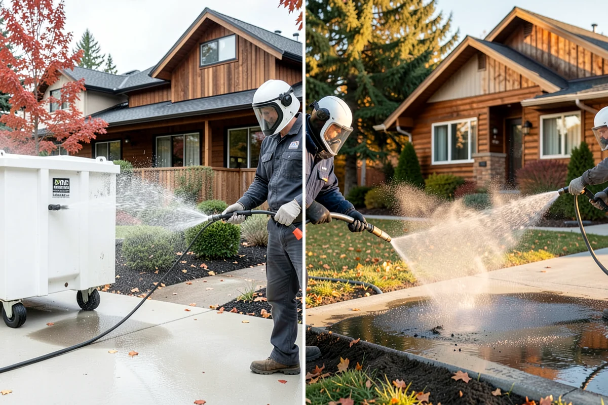 Strip Mall Cleaning in Enumclaw, King County, WA - Schedule around store hours and tenant deliveries