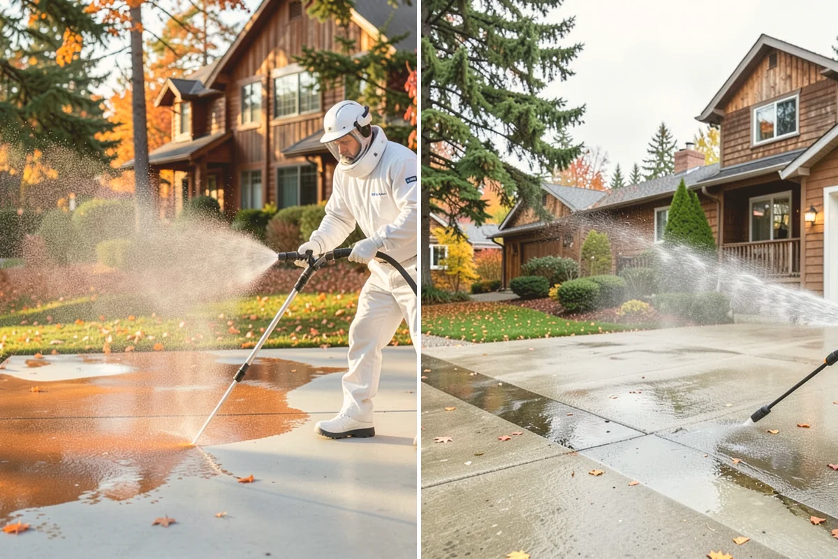 Strip Mall Cleaning in Fife, Pierce County, WA - Schedule around store hours and tenant deliveries