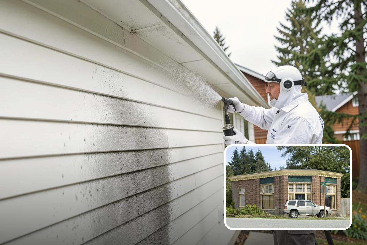 Strip Mall Cleaning in Hamilton, Skagit County, WA - Unifies the storefront run under one clean, consistent look