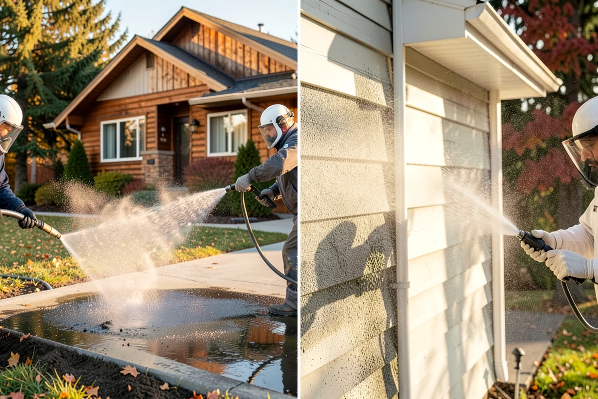 Strip Mall Cleaning in Kenmore, King County, WA - Schedule around store hours and tenant deliveries