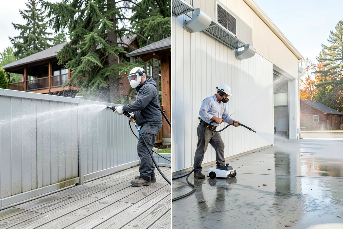 Strip Mall Cleaning in Lakewood, Pierce County, WA - Schedule around store hours and tenant deliveries