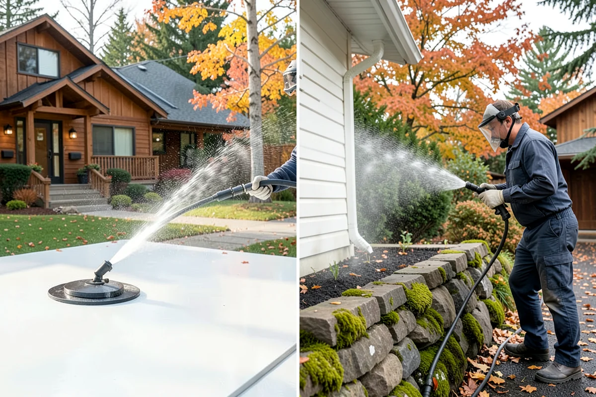 Strip Mall Cleaning in Lyman, Skagit County, WA - Schedule around store hours and tenant deliveries