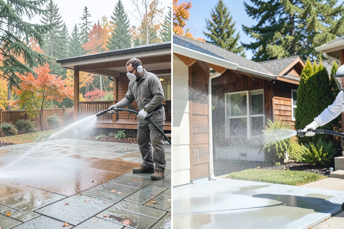 Strip Mall Cleaning in Marysville, Snohomish County, WA - Schedule around store hours and tenant deliveries
