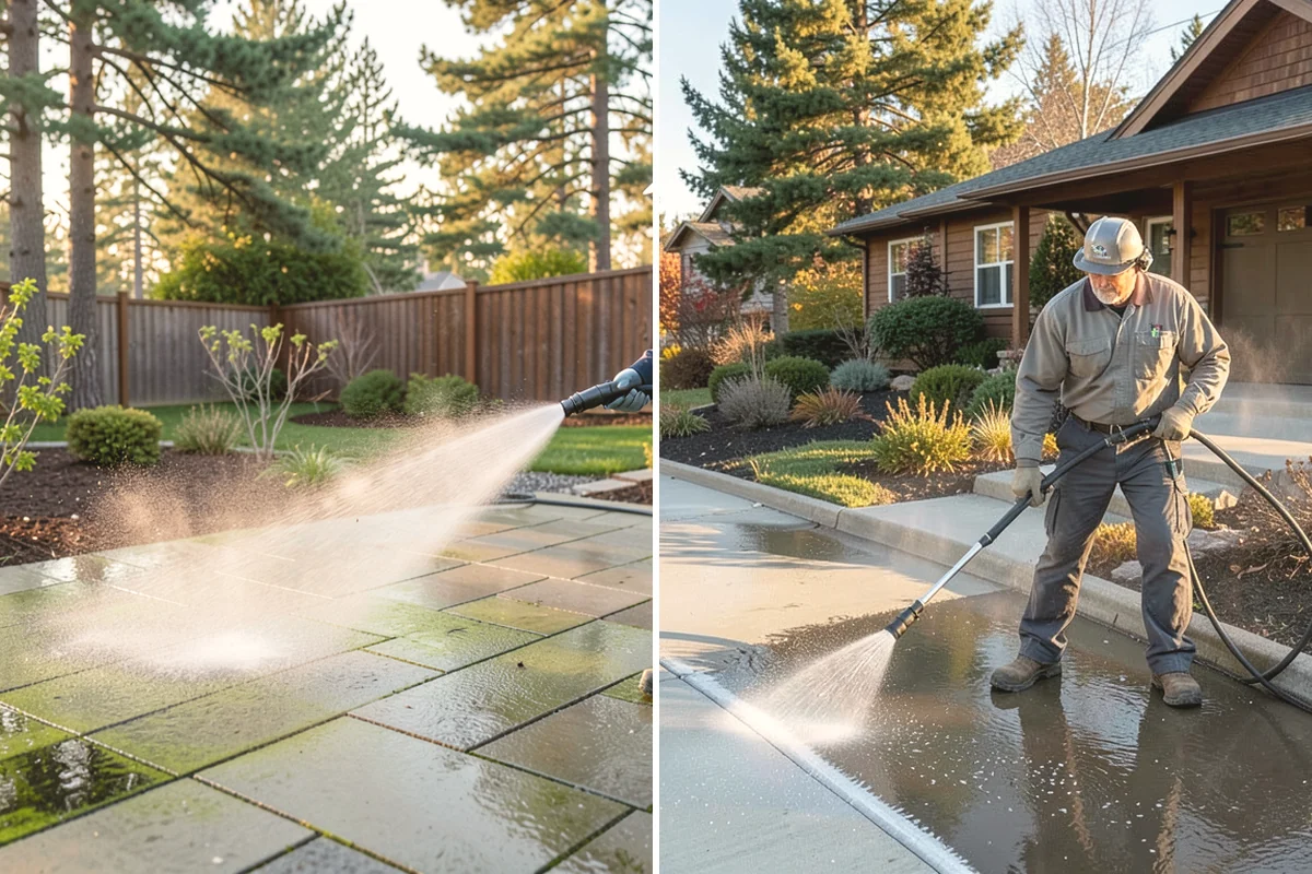 Strip Mall Cleaning in Mountlake Terrace, Snohomish County, WA - Schedule around store hours and tenant deliveries