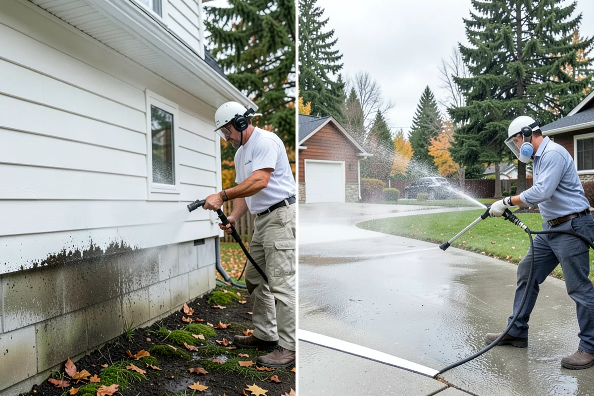 Strip Mall Cleaning in Puyallup, Pierce County, WA - Schedule around store hours and tenant deliveries