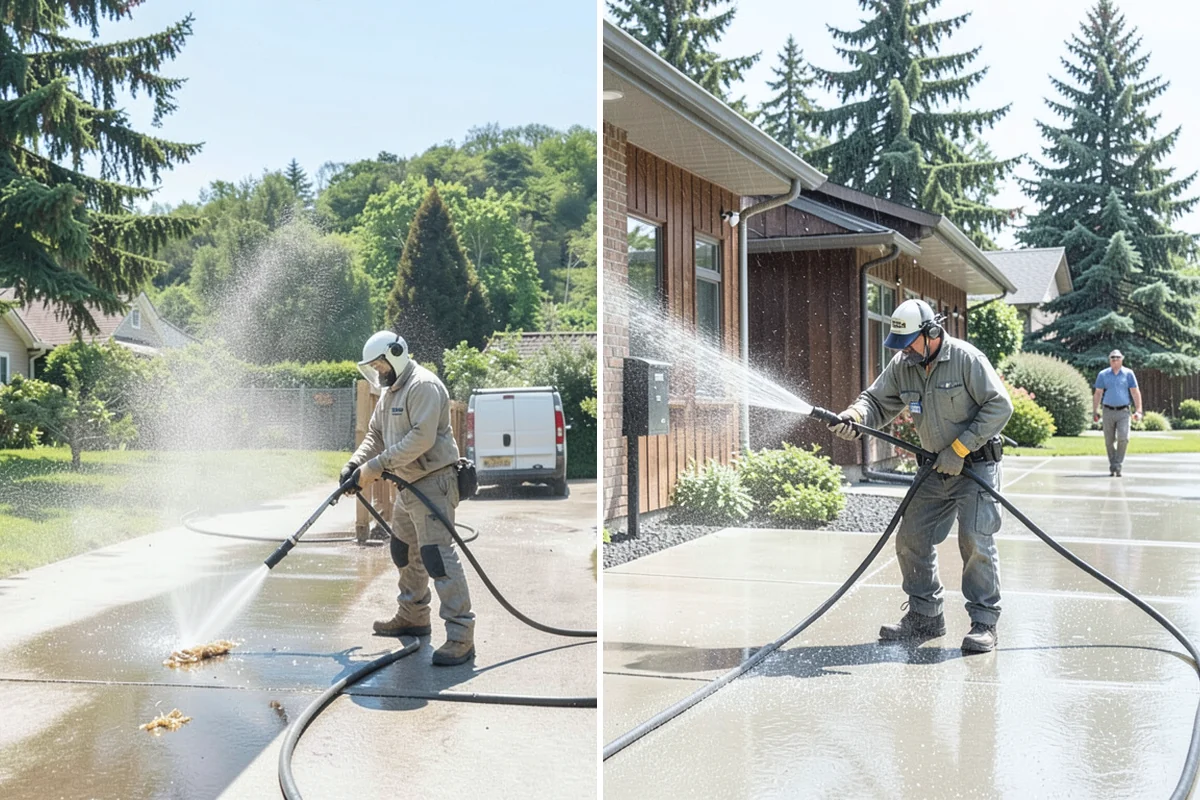 Strip Mall Cleaning in Redmond, King County, WA - Schedule around store hours and tenant deliveries