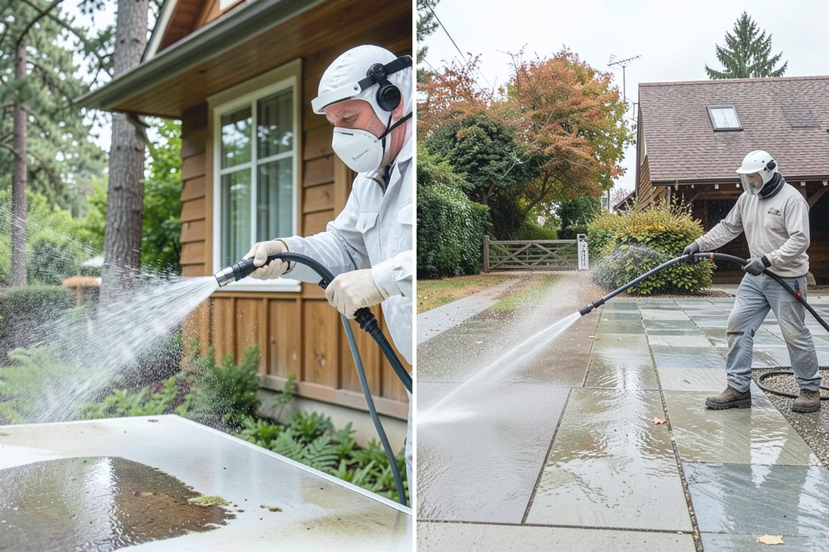 Strip Mall Cleaning in Roy, Pierce County, WA - Schedule around store hours and tenant deliveries