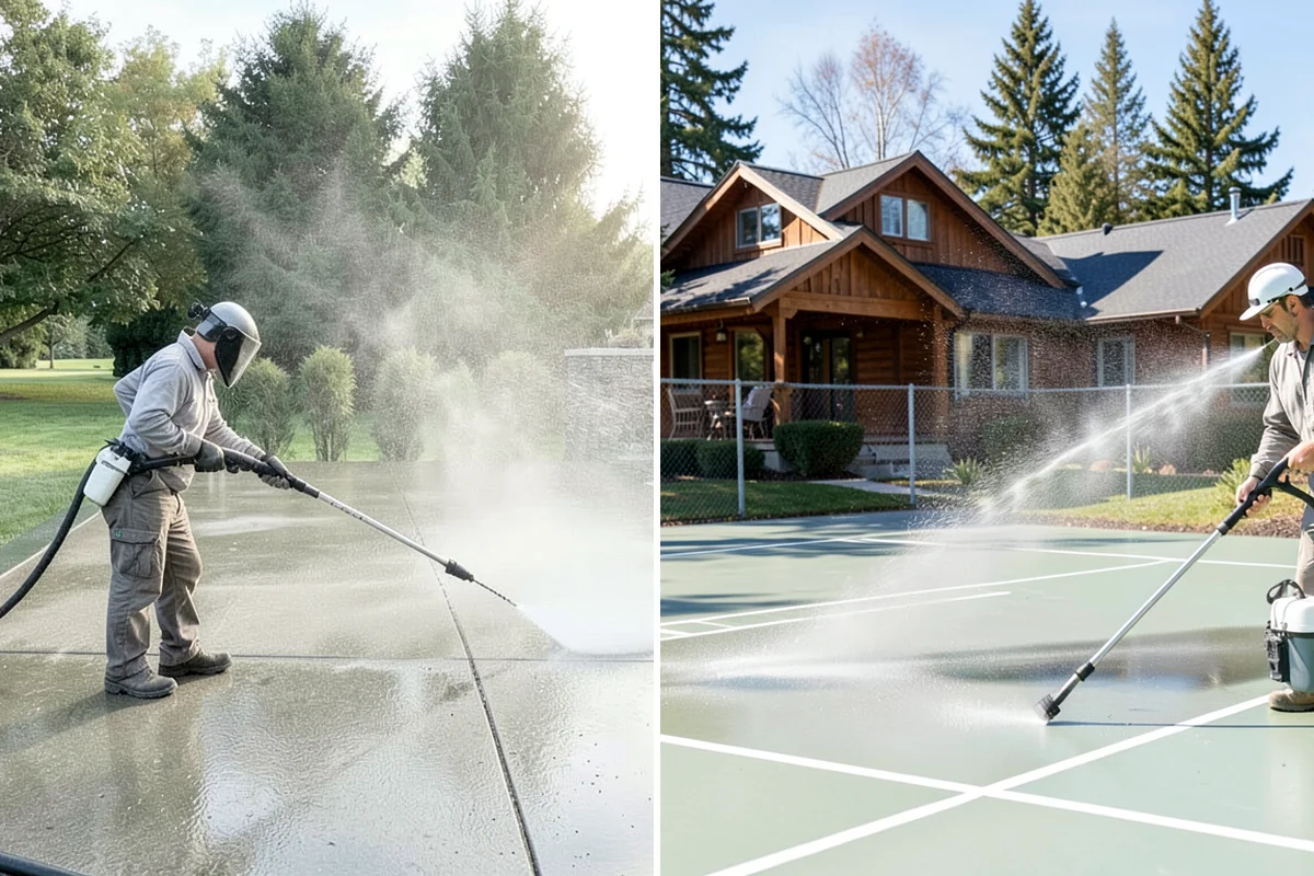 Strip Mall Cleaning in Snoqualmie, King County, WA - Schedule around store hours and tenant deliveries