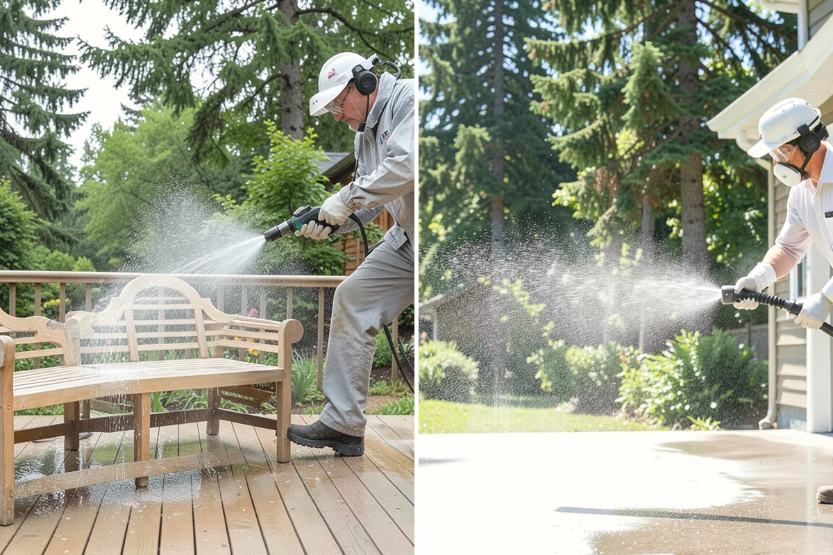 Strip Mall Cleaning in Tacoma, Pierce County, WA - Schedule around store hours and tenant deliveries