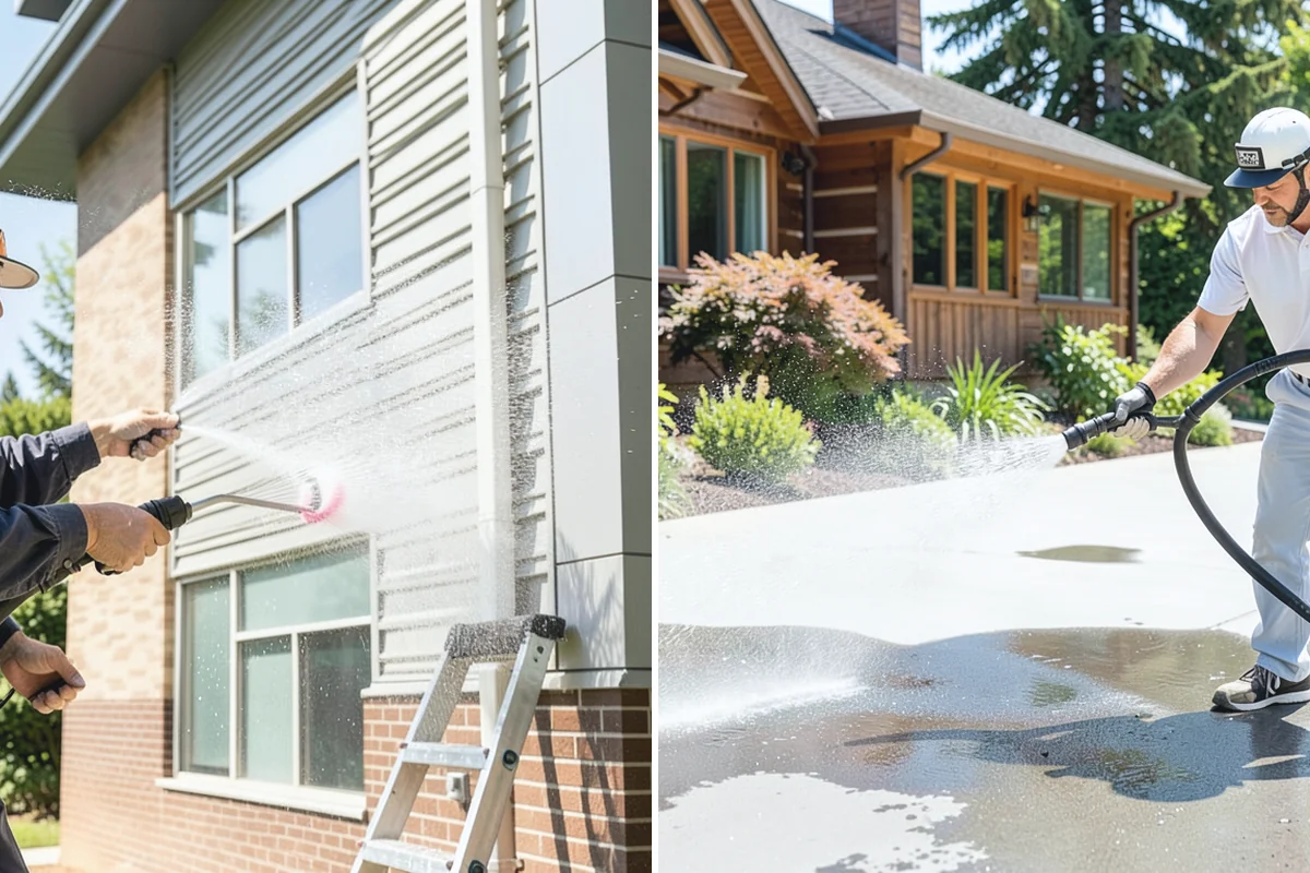 Strip Mall Cleaning in Wilkeson, Pierce County, WA - Schedule around store hours and tenant deliveries