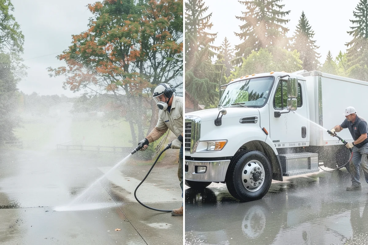Stucco House Washing in Beaux Arts Village, King County, WA - Inspect the stucco for cracks and pre-existing damage
