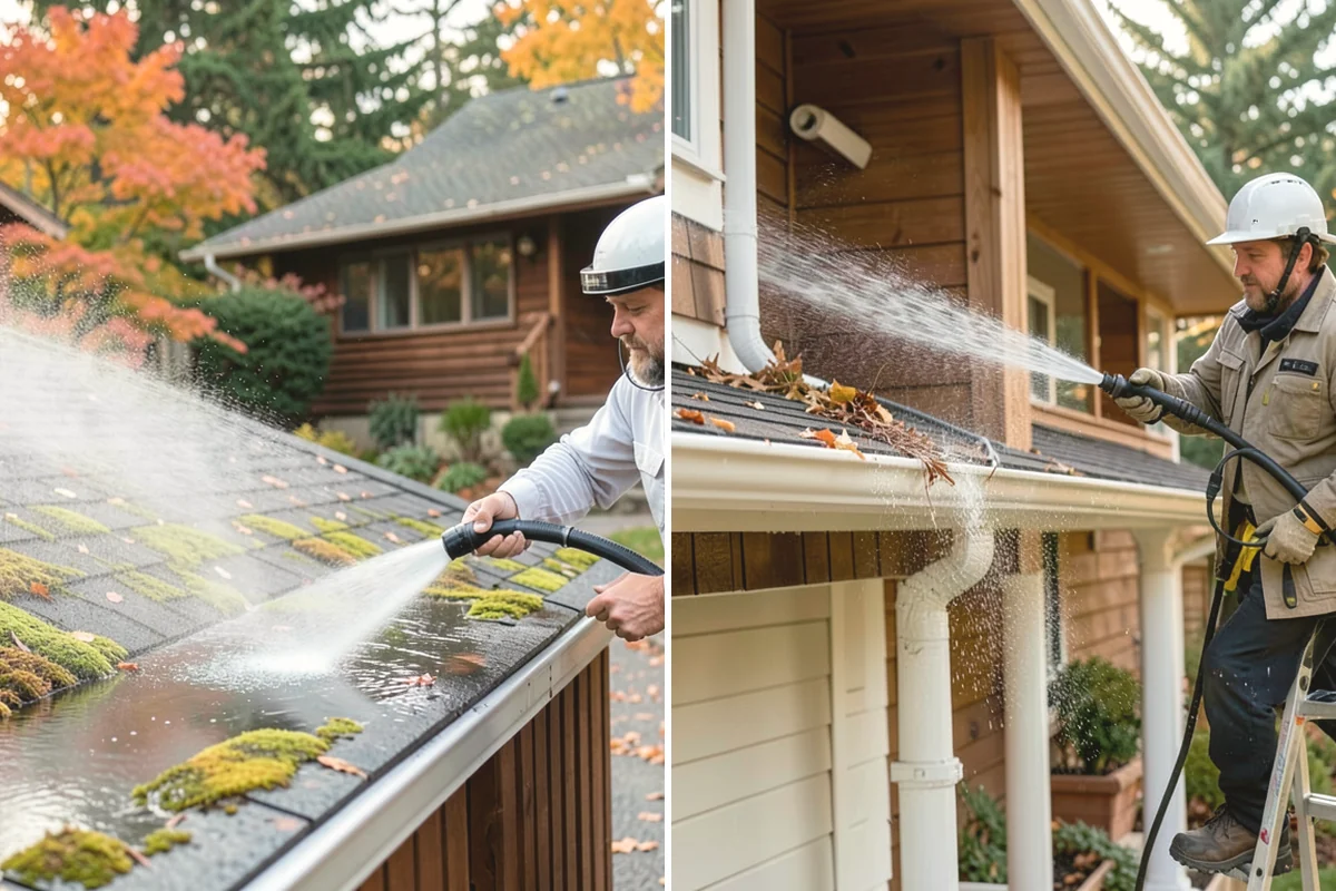 Stucco House Washing in Burien, King County, WA - Inspect the stucco for cracks and pre-existing damage