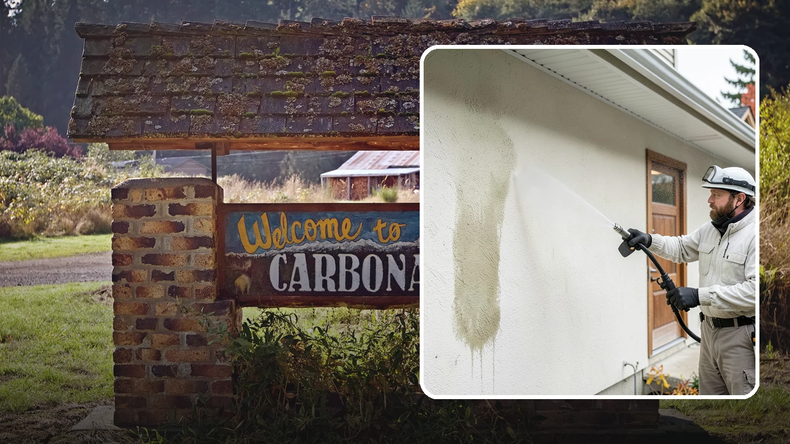 Stucco House Washing in Carbonado, Pierce County, WA - Stucco house washing gently lifts mildew and algae from textured walls without cracking the finish or forcing water inside.