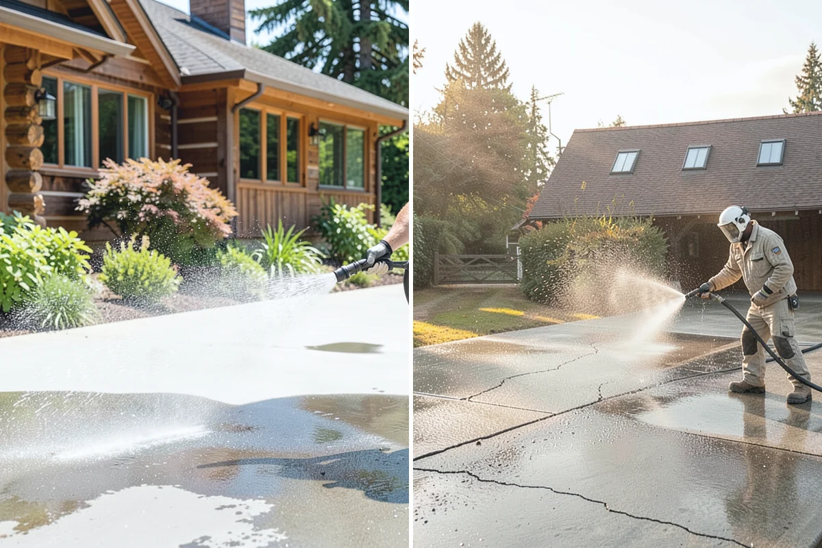 Stucco House Washing in Coupeville, Island County, WA - Inspect the stucco for cracks and pre-existing damage