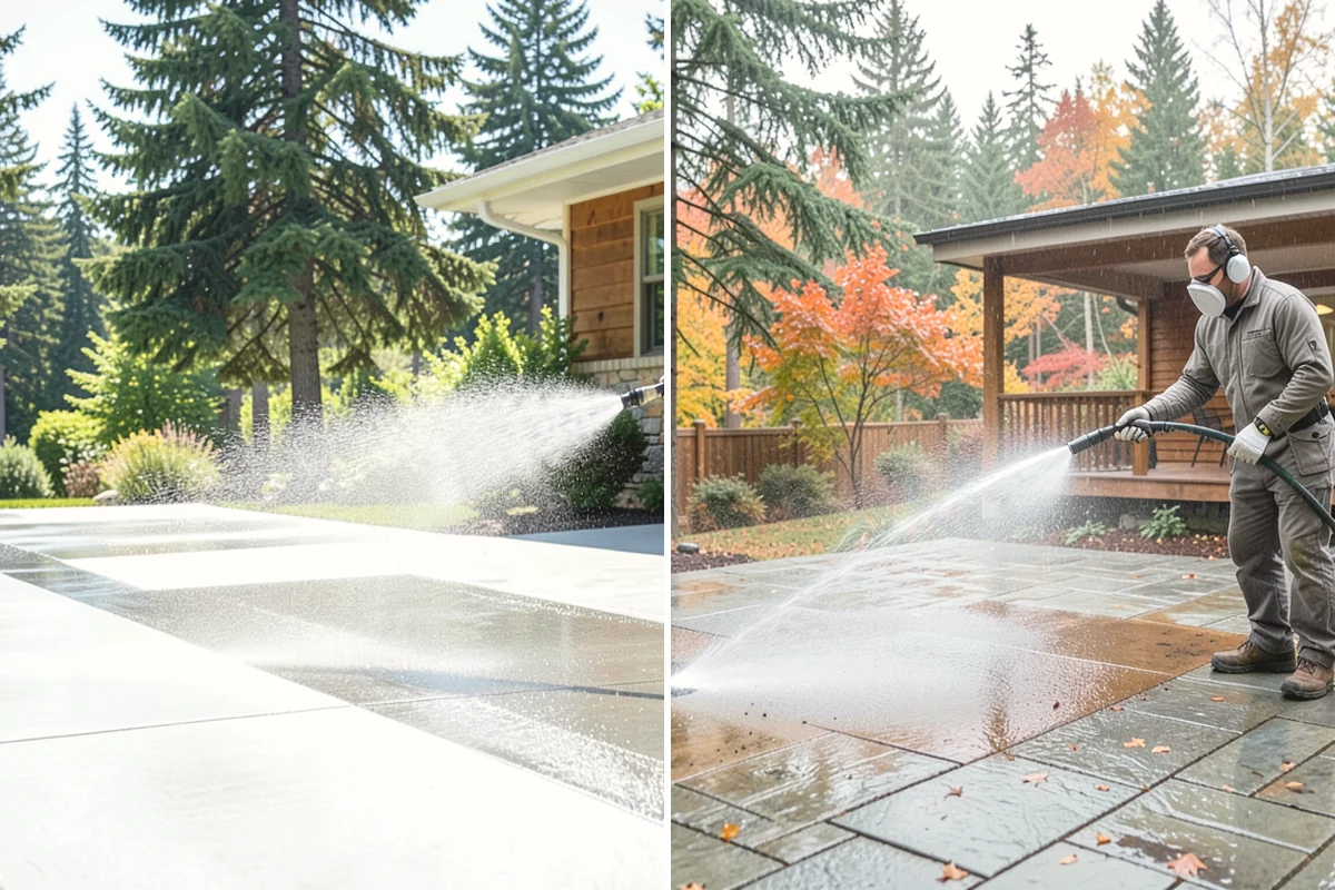 Stucco House Washing in Duvall, King County, WA - Inspect the stucco for cracks and pre-existing damage
