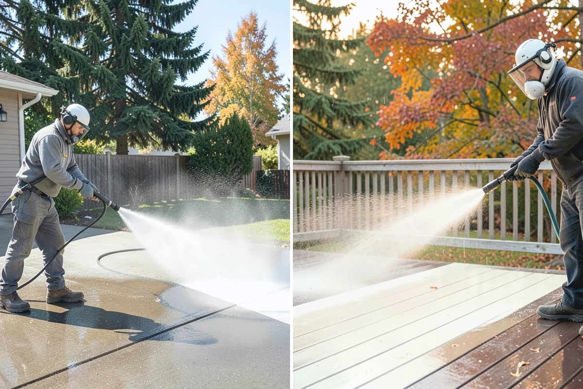 Stucco House Washing in Hamilton, Skagit County, WA - Inspect the stucco for cracks and pre-existing damage