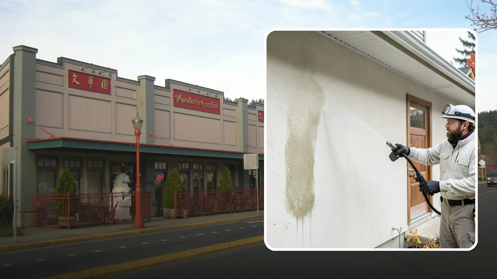 Stucco House Washing in Issaquah, King County, WA - Stucco house washing gently lifts mildew and algae from textured walls without cracking the finish or forcing water inside.