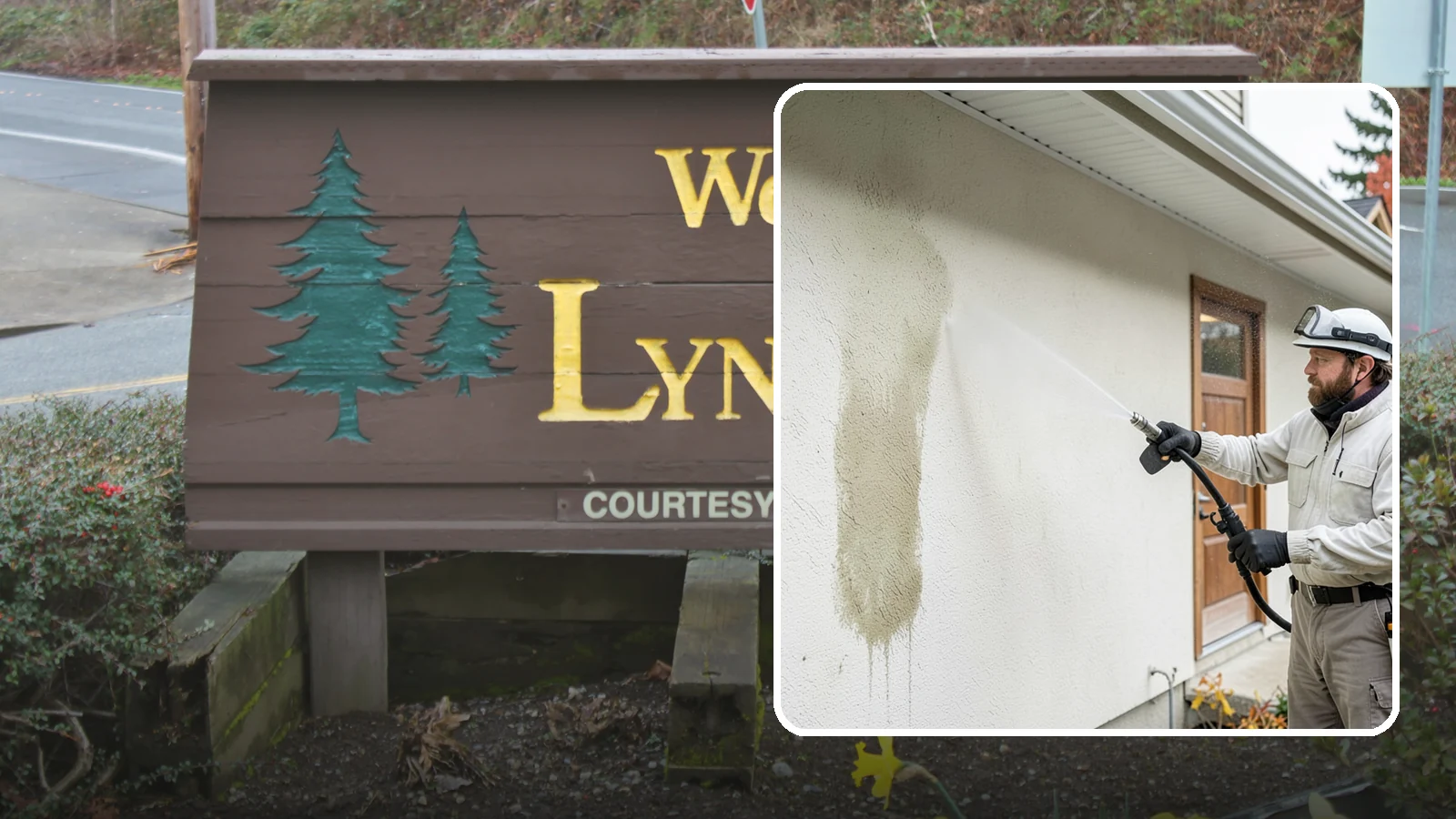 Stucco House Washing in Lynnwood, Snohomish County, WA - Stucco house washing gently lifts mildew and algae from textured walls without cracking the finish or forcing water inside.