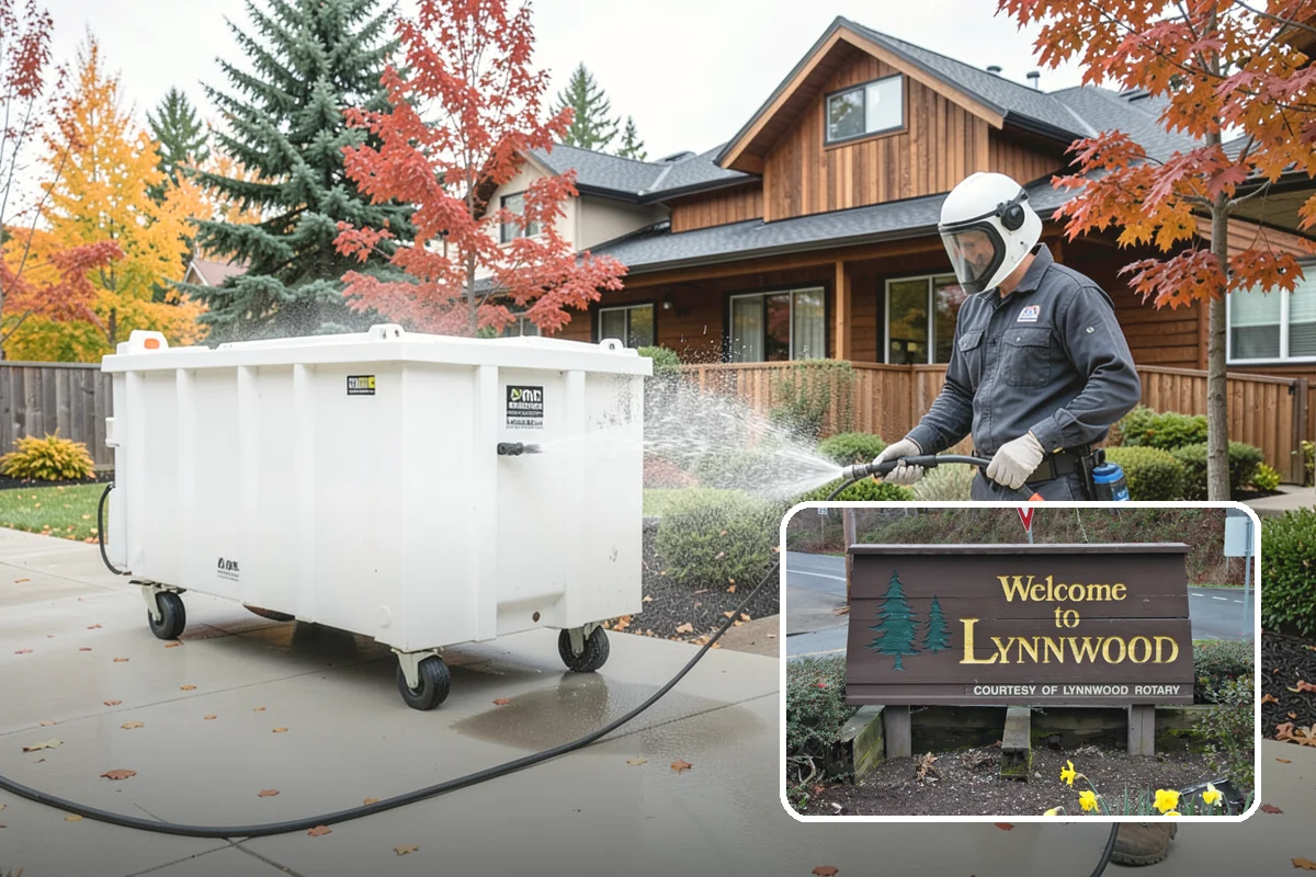 Stucco House Washing in Lynnwood, Snohomish County, WA - Reaches algae hidden in the textured surface