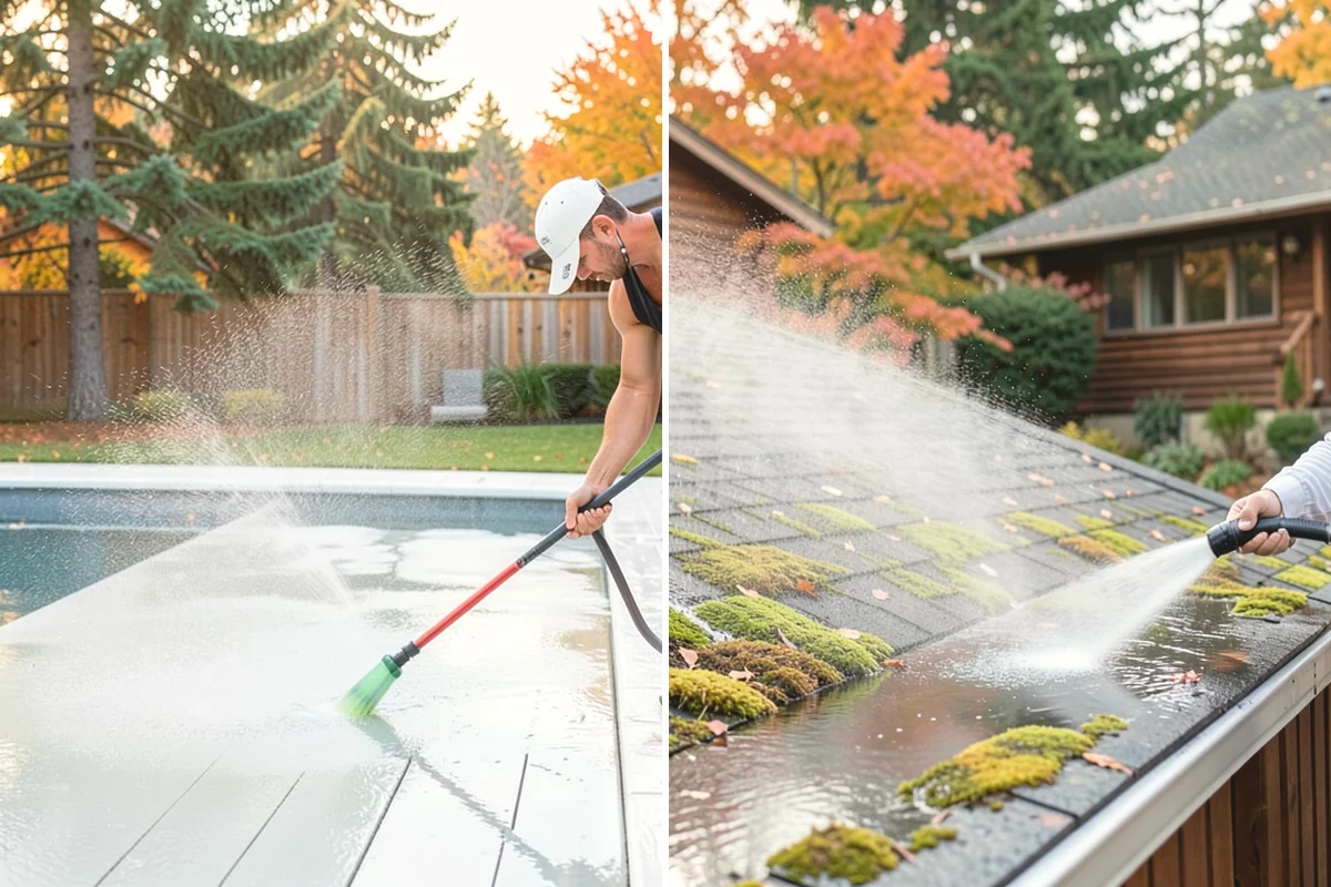 Stucco House Washing in Monroe, Snohomish County, WA - Inspect the stucco for cracks and pre-existing damage