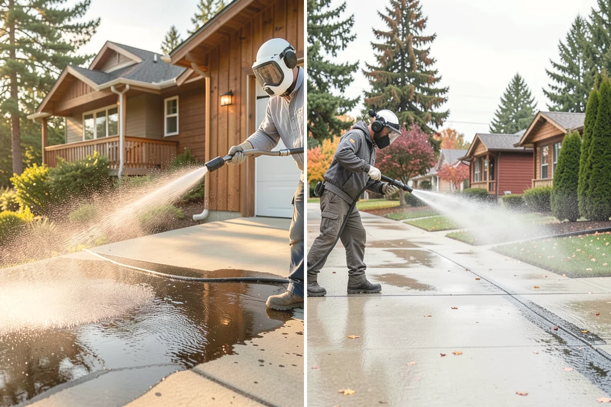 Stucco House Washing in North Bend, King County, WA - Inspect the stucco for cracks and pre-existing damage