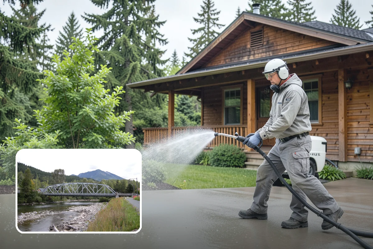 Stucco House Washing in Skykomish, King County, WA - Reaches algae hidden in the textured surface