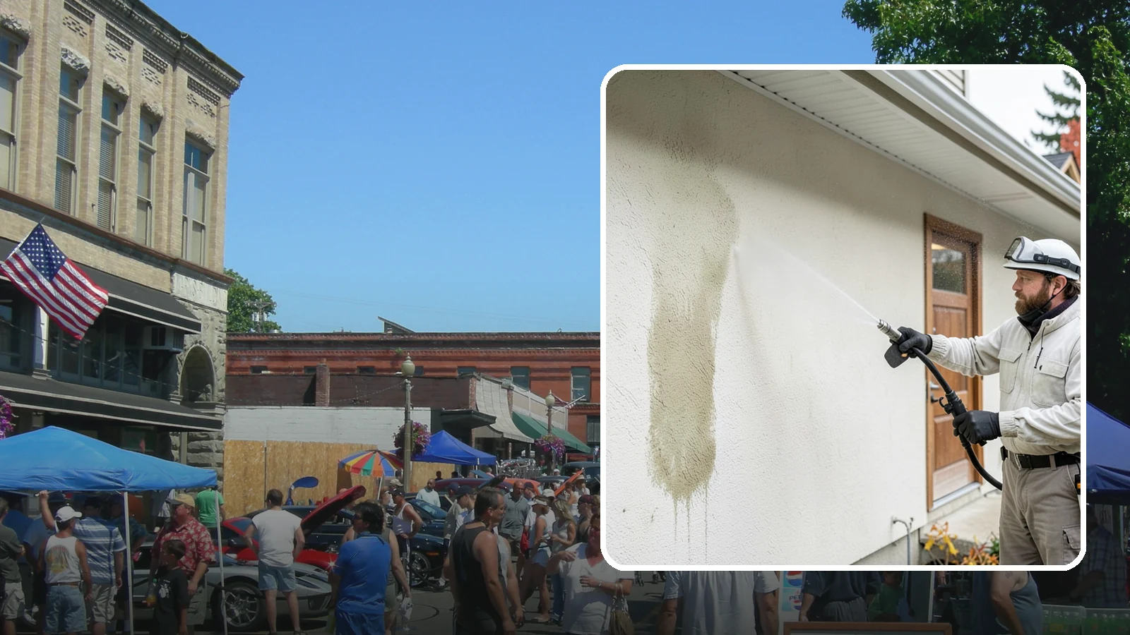 Stucco House Washing in Snohomish, Snohomish County, WA - Stucco house washing gently lifts mildew and algae from textured walls without cracking the finish or forcing water inside.