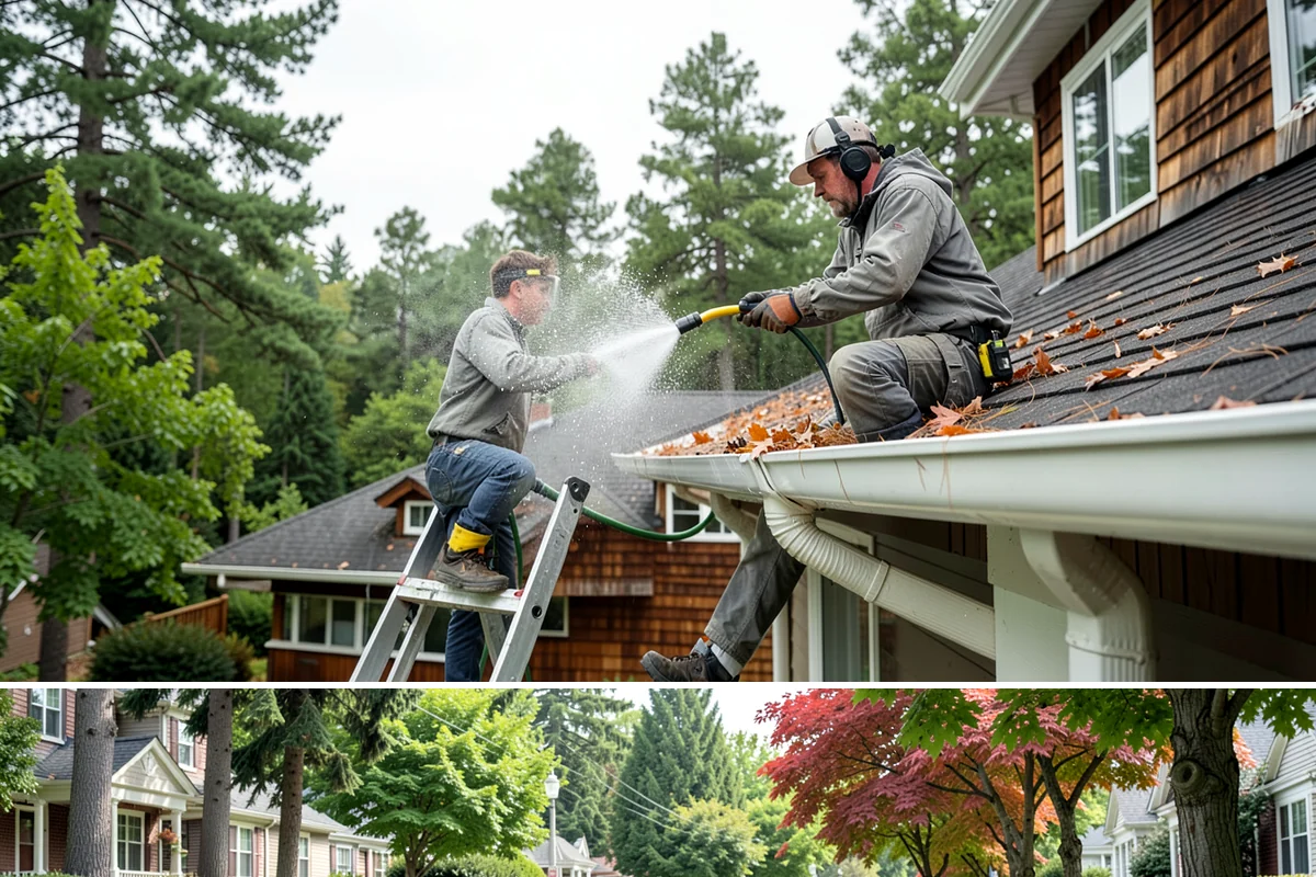 Stucco Soft Wash in Beaux Arts Village, King County, WA - Best in the milder, drier stretches so the porous stucco can dry properly after washing.