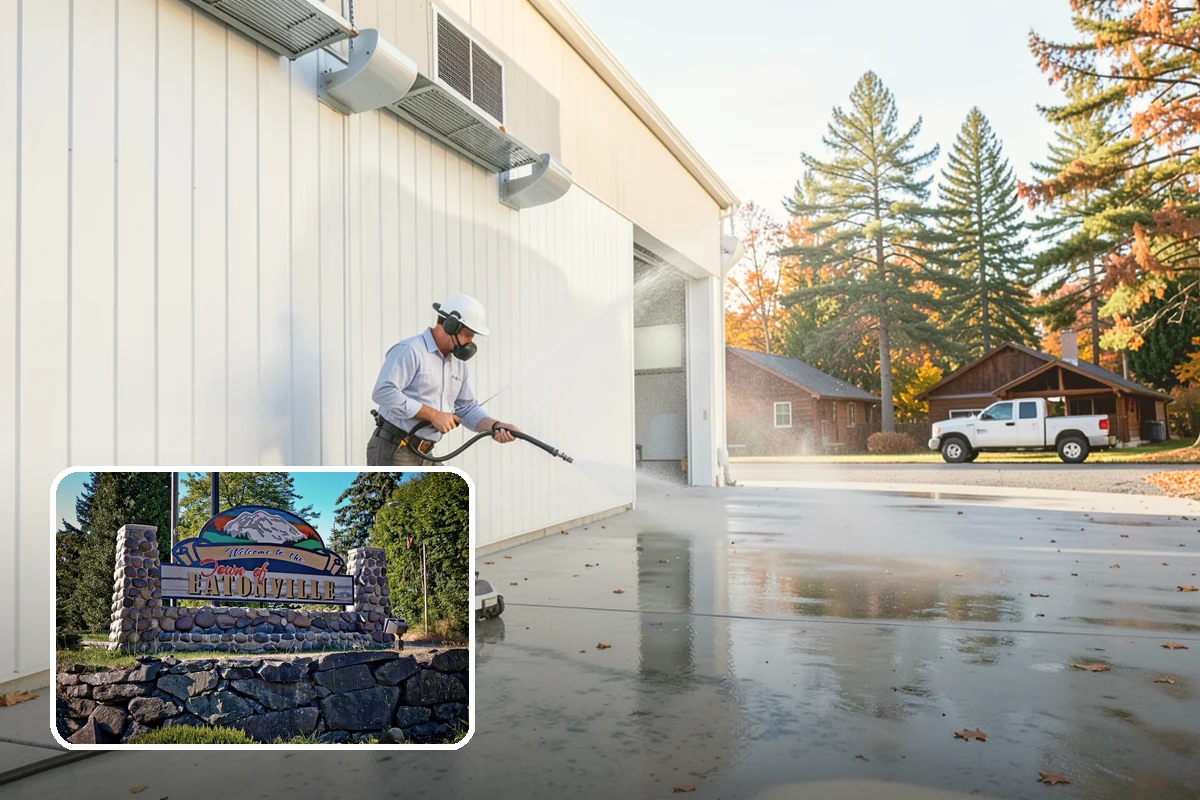 Stucco Soft Wash in Eatonville, Pierce County, WA - Cleans porous stucco without chipping its texture