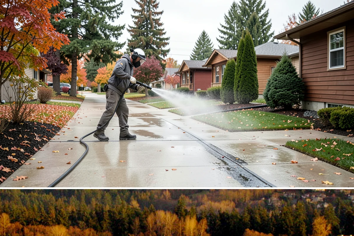 Stucco Soft Wash in Kenmore, King County, WA - Best in the milder, drier stretches so the porous stucco can dry properly after washing.
