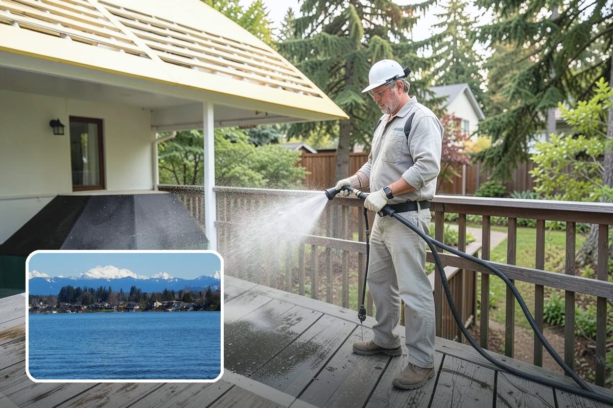 Stucco Soft Wash in Lake Stevens, Snohomish County, WA - Cleans porous stucco without chipping its texture