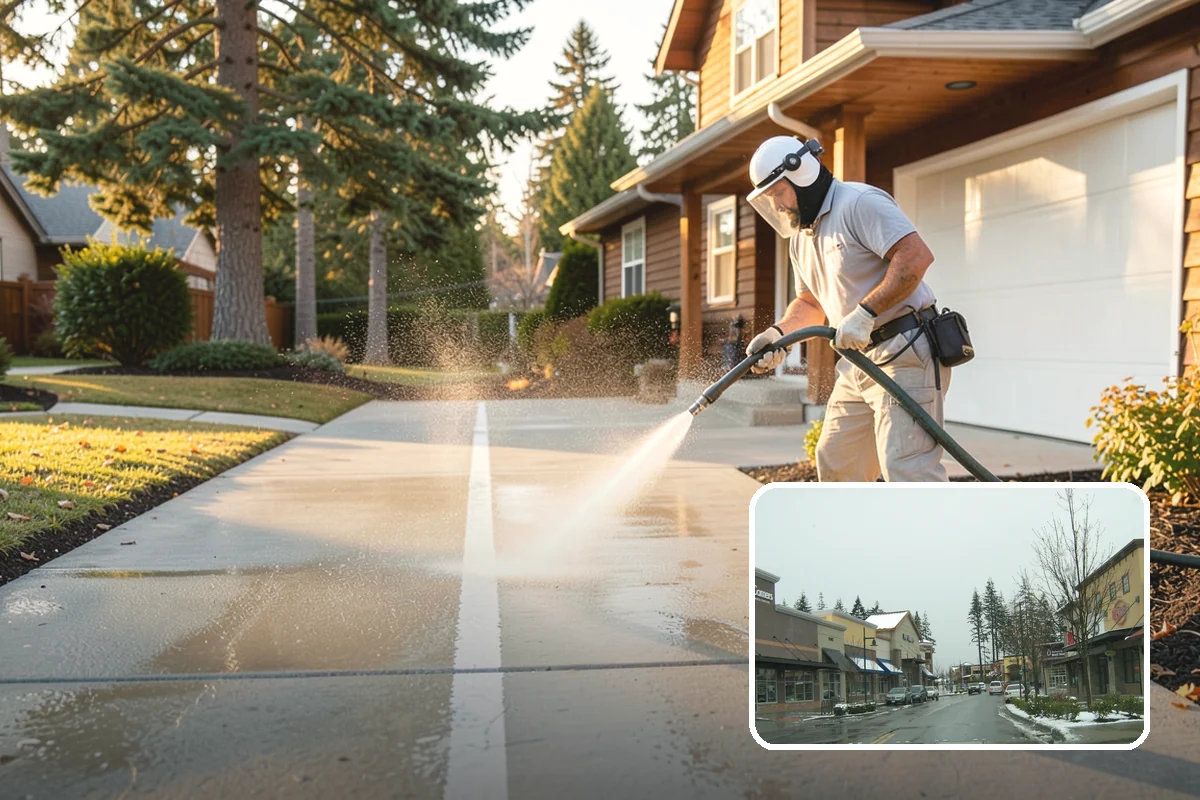 Stucco Soft Wash in Mill Creek, Snohomish County, WA - Cleans porous stucco without chipping its texture