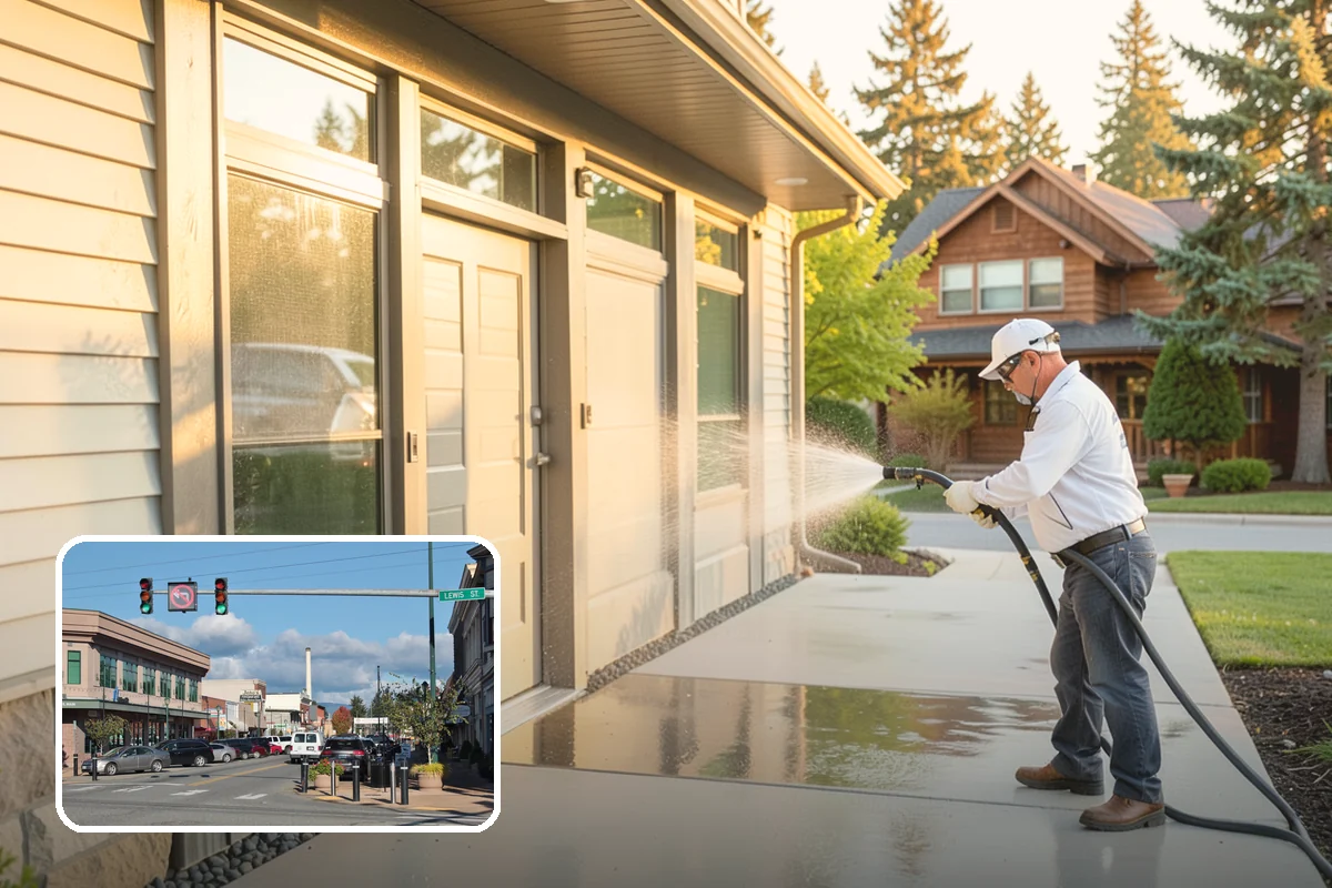 Stucco Soft Wash in Monroe, Snohomish County, WA - Cleans porous stucco without chipping its texture